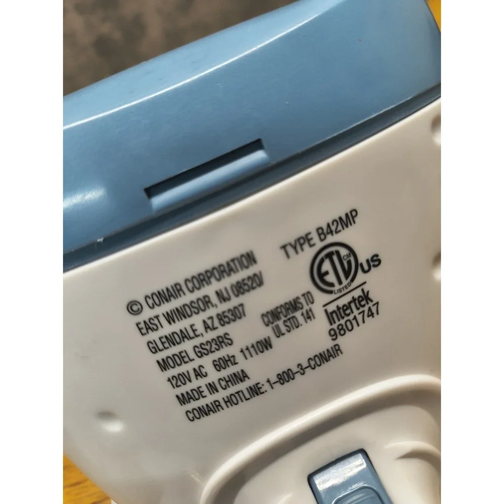 Conair - GS23RS Extreme Steam Hand Held Fabric Steamer with Dual Heat